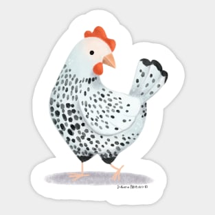 Hamburg Chicken Sticker